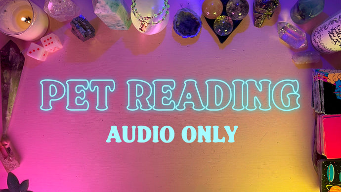Pet Reading - 10 Mins Audio Only