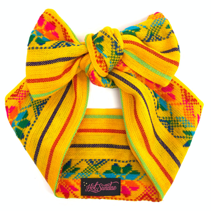 Sarape Head Wrap - Yellow