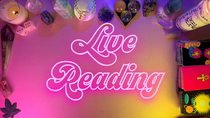 Live Reading 50 mins - over Zoom