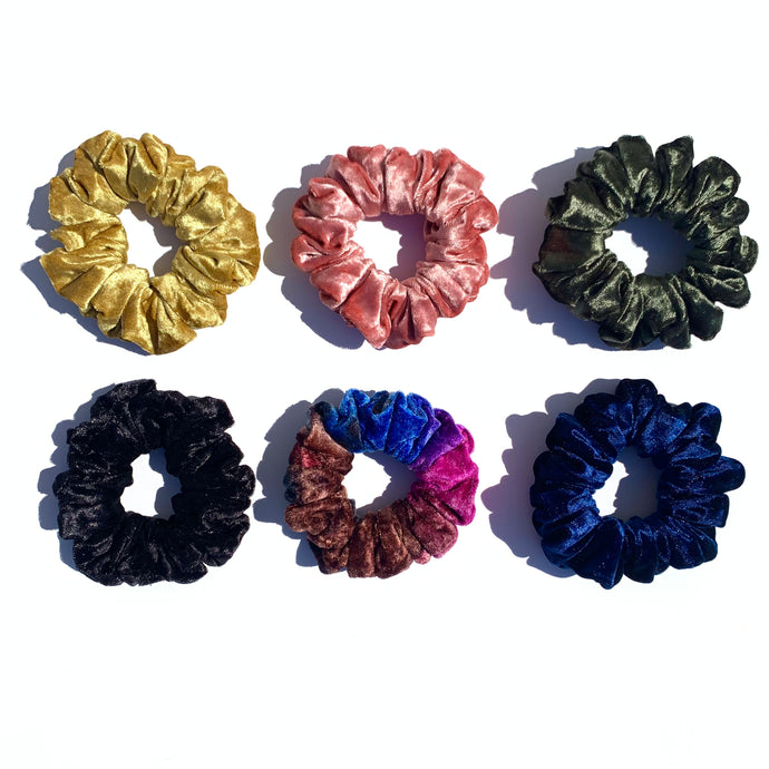 Oversized Velvet Scrunchies
