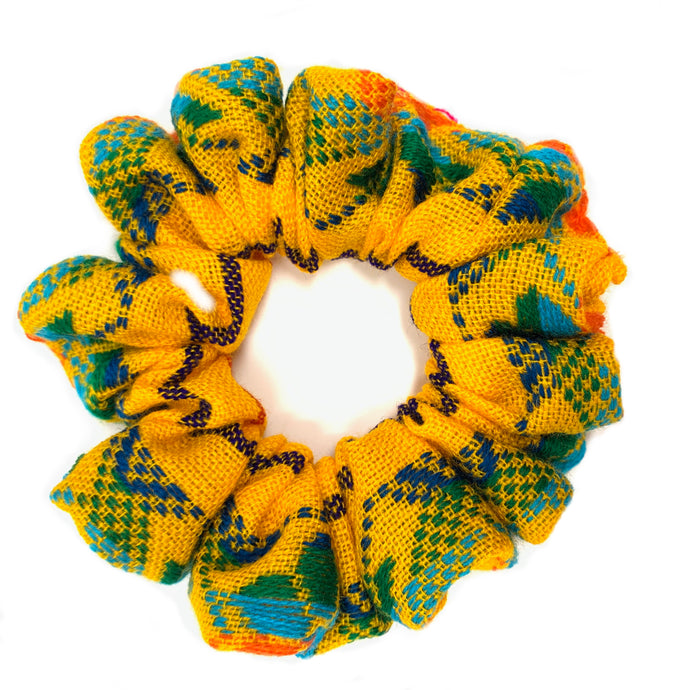 Sarape Scrunchie - Yellow Multi
